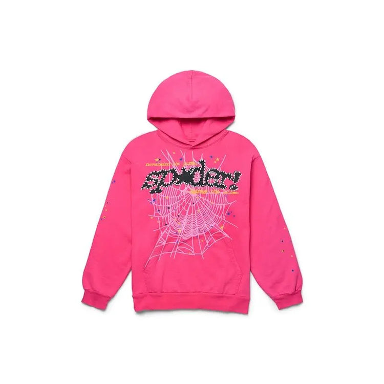 Sp5der Men's P*NK V2 Hoodie