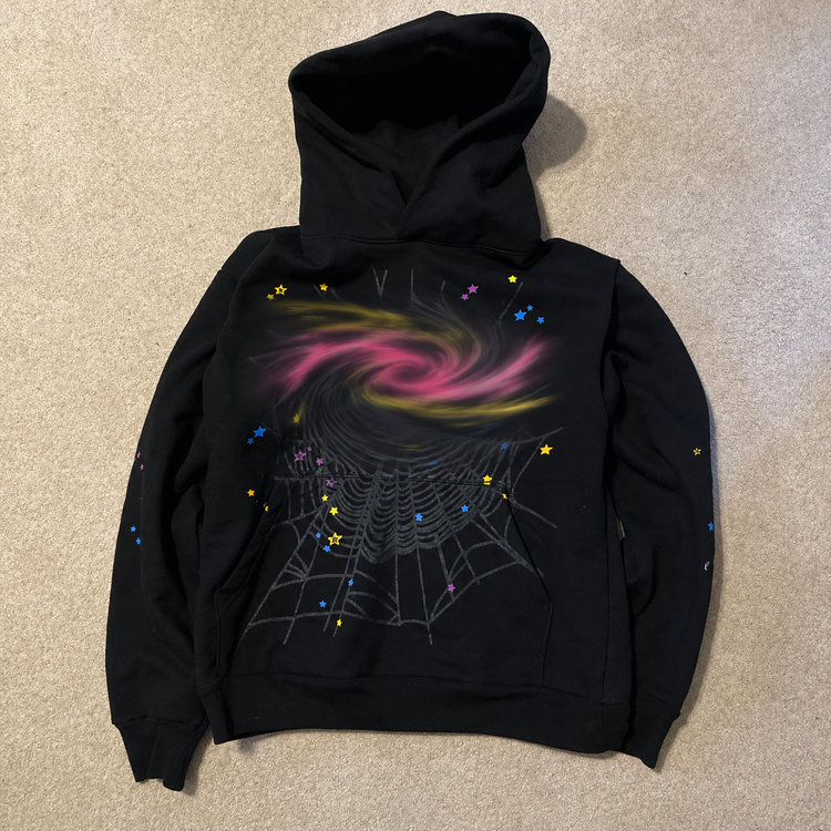 Spider Men's Black V2 Hoodie